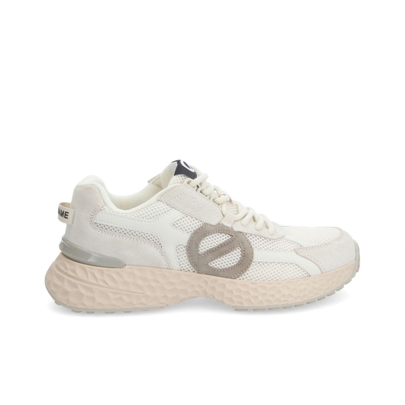 CARTER 2.0 RUNNER M - MESH/SUEDE/SUED - BLANC CASSE/BLANC/TAUPE